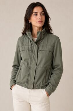 Banana Republic Utility Jacket | Olive Green | Size Medium